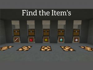 Descargar Find the Items para Minecraft 1.12